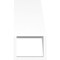 Ekena Millwork 4-in. W x 8-in. D x 8-in. H Funston Architectural Grade PVC Knee Brace BRCP04X08X08FST - alternate 3